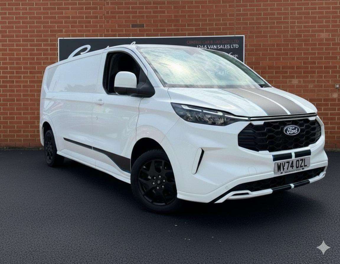 A 2024 FORD TRANSIT CUSTOM 2.0 300 EcoBlue Sport Panel Van 5dr Diesel Auto L2 H1 Euro 6 (s/s) (170 ps) A 2024 FORD TRANSIT CUSTOM 2.0 300 EcoBlue Sport Panel Van 5dr Diesel Auto L2 H1 Euro 6 (s/s) (170 ps)