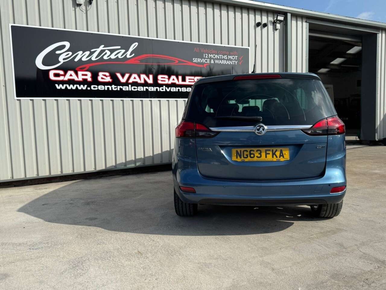 2014 VAUXHALL ZAFIRA TOURER 2014 VAUXHALL ZAFIRA TOURER