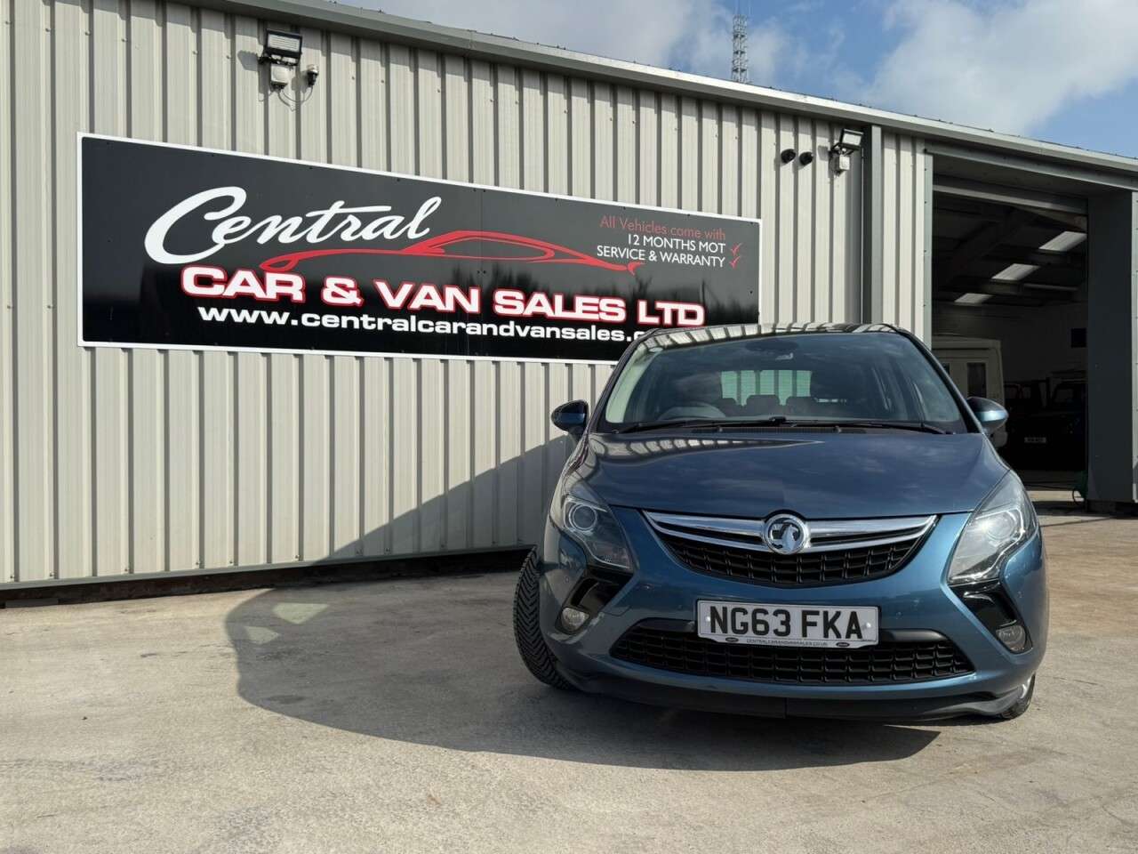 2014 VAUXHALL ZAFIRA TOURER 2014 VAUXHALL ZAFIRA TOURER