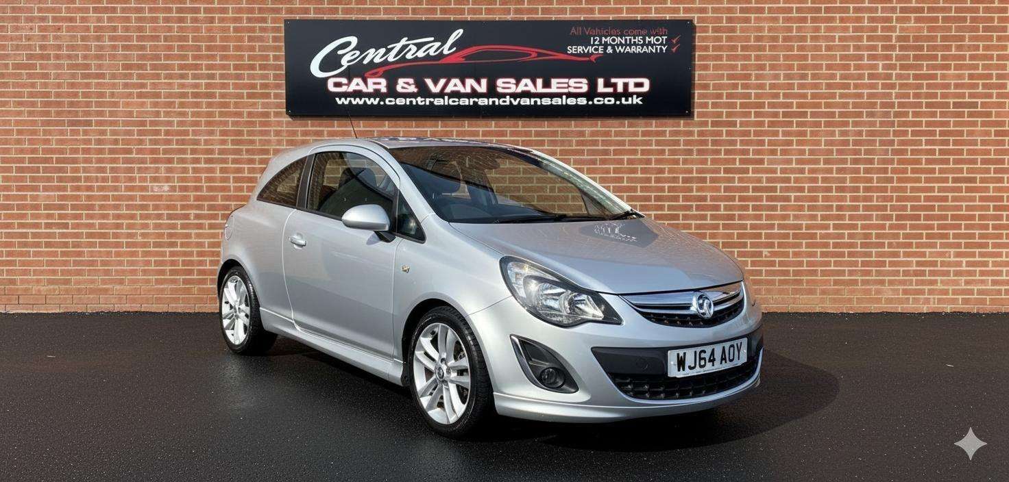 A 2014 VAUXHALL CORSA 1.4 16V SRi Hatchback 3dr Petrol Manual Euro 5 (100 ps) 12 Months MOT - Fre A 2014 VAUXHALL CORSA 1.4 16V SRi Hatchback 3dr Petrol Manual Euro 5 (100 ps) 12 Months MOT - Fre