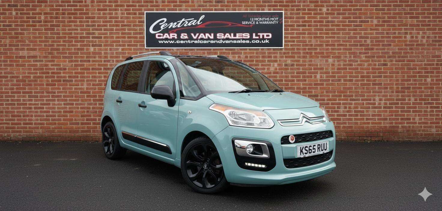 A 2015 CITROEN C3 PICASSO 1.2 PureTech Platinum MPV 5dr Petrol Manual Euro 6 (110 ps) Extendable Warr A 2015 CITROEN C3 PICASSO 1.2 PureTech Platinum MPV 5dr Petrol Manual Euro 6 (110 ps) Extendable Warr