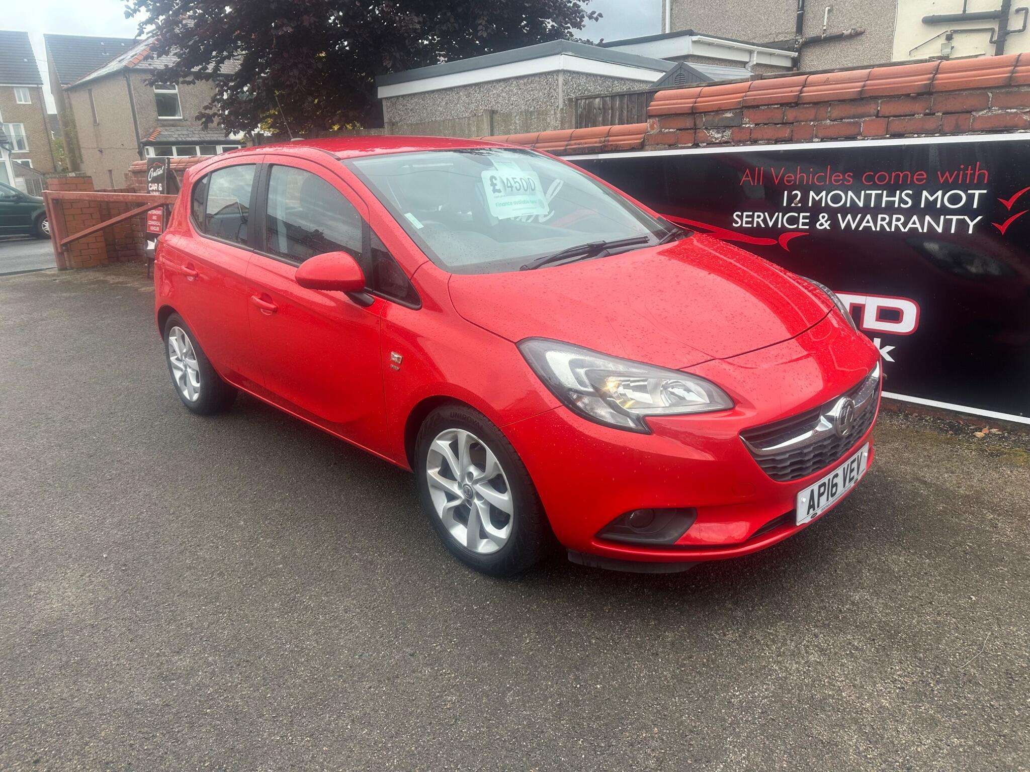 2016 VAUXHALL CORSA 2016 VAUXHALL CORSA