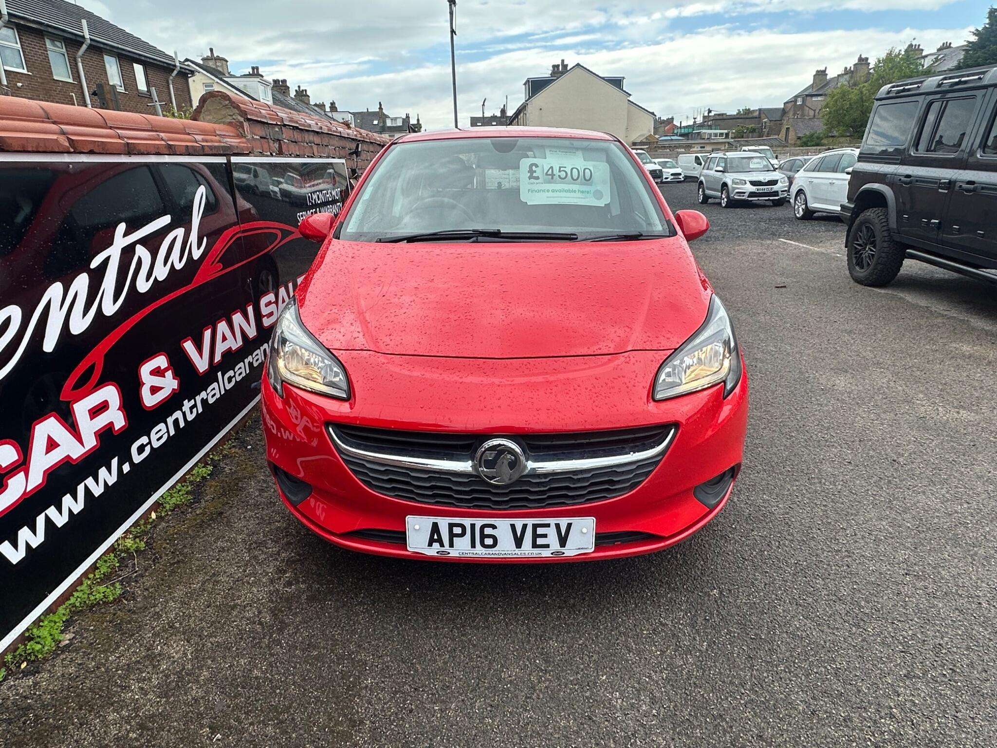2016 VAUXHALL CORSA 2016 VAUXHALL CORSA