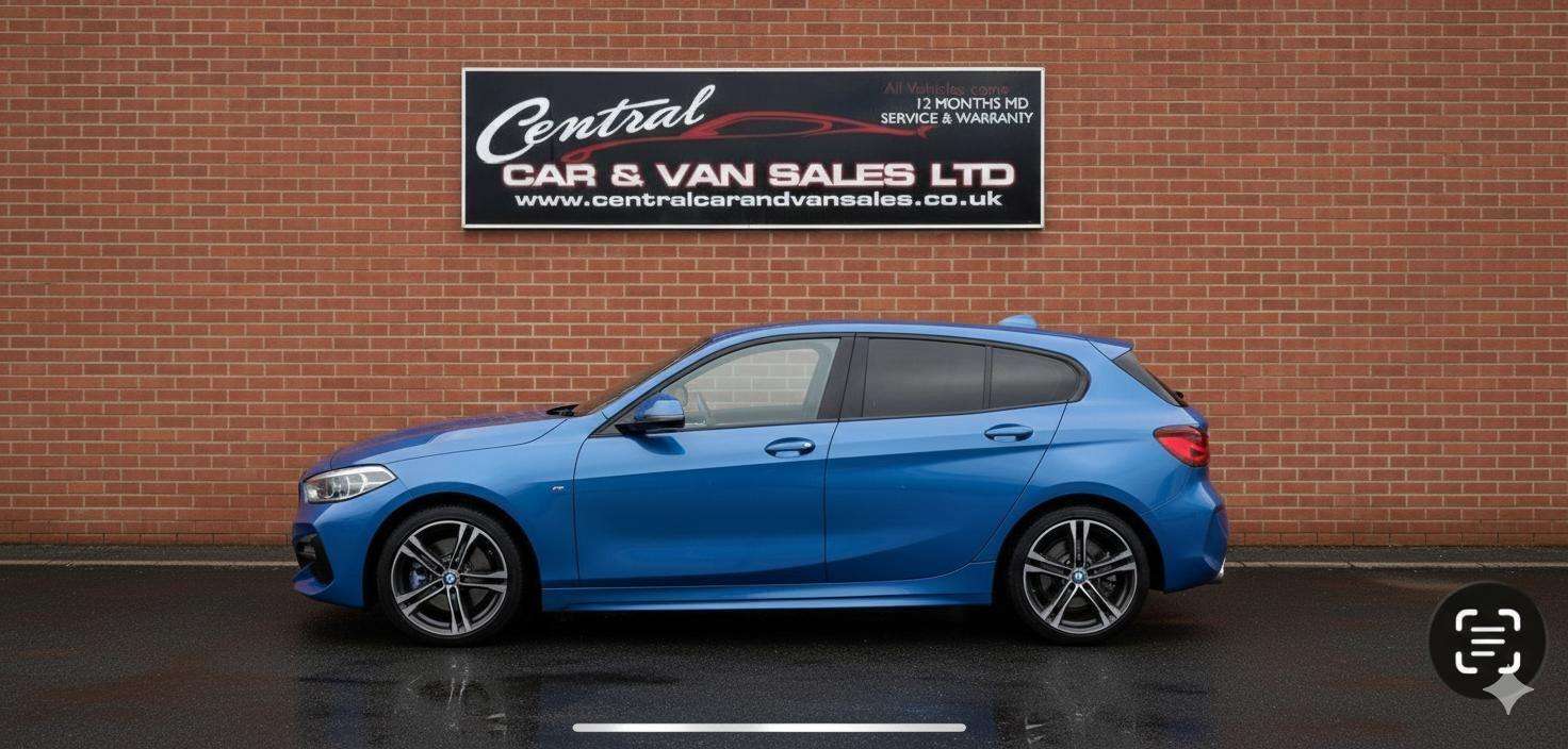 A 2022 BMW 1 SERIES 2.0 118d M Sport (LCP) Hatchback 5dr Diesel Manual Euro 6 (s/s) (150 ps) Fu A 2022 BMW 1 SERIES 2.0 118d M Sport (LCP) Hatchback 5dr Diesel Manual Euro 6 (s/s) (150 ps) Fu