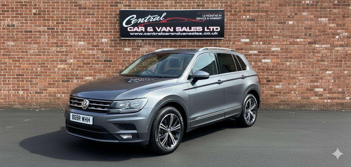 A 2019 VOLKSWAGEN TIGUAN 2.0 TDI SE Navigation SUV 5dr Diesel Manual Euro 6 (s/s) (150 ps) P/Sensors A 2019 VOLKSWAGEN TIGUAN 2.0 TDI SE Navigation SUV 5dr Diesel Manual Euro 6 (s/s) (150 ps) P/Sensors
