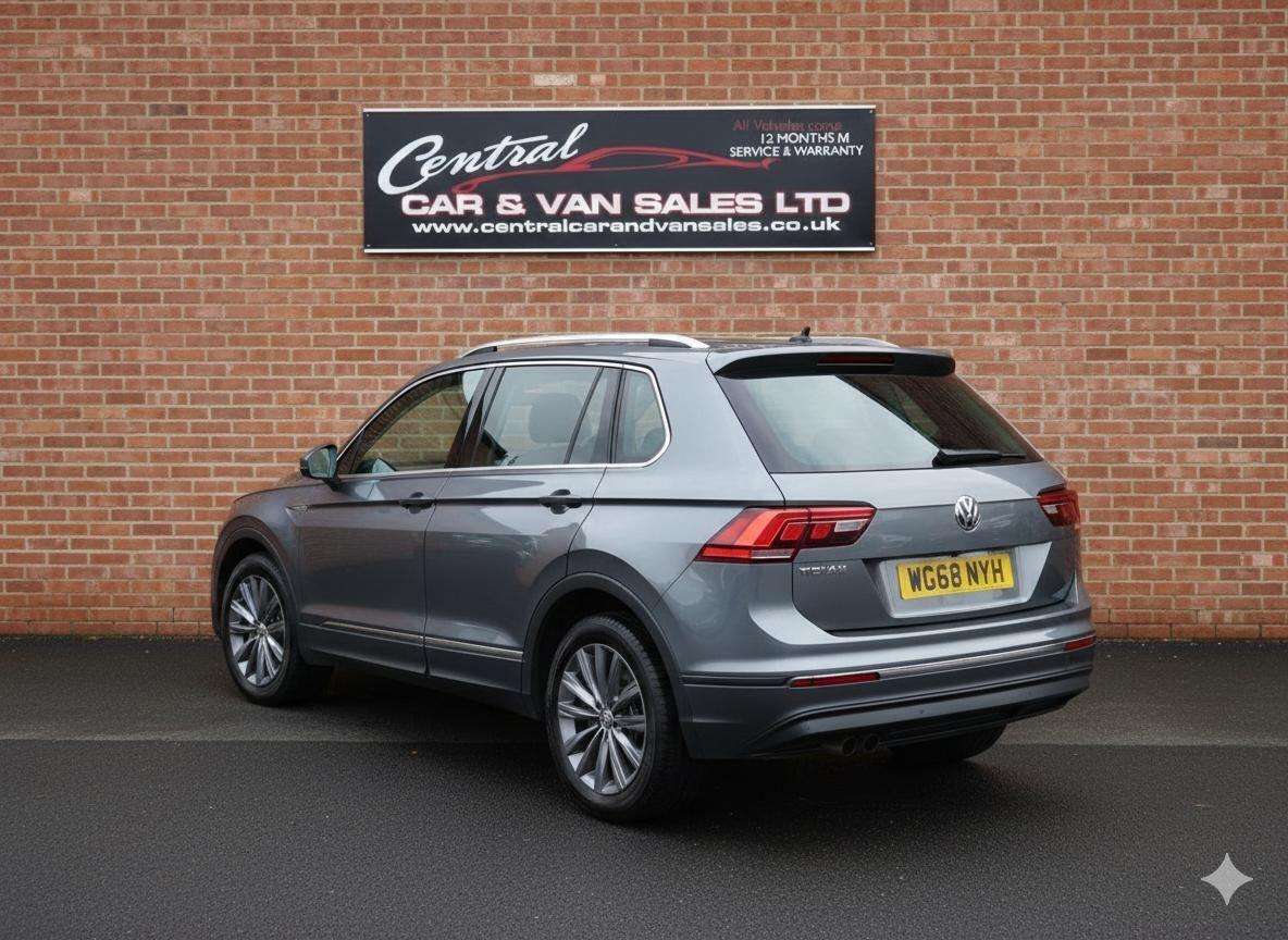 A 2019 VOLKSWAGEN TIGUAN 2.0 TDI SE Navigation SUV 5dr Diesel Manual Euro 6 (s/s) (150 ps) P/Sensors A 2019 VOLKSWAGEN TIGUAN 2.0 TDI SE Navigation SUV 5dr Diesel Manual Euro 6 (s/s) (150 ps) P/Sensors