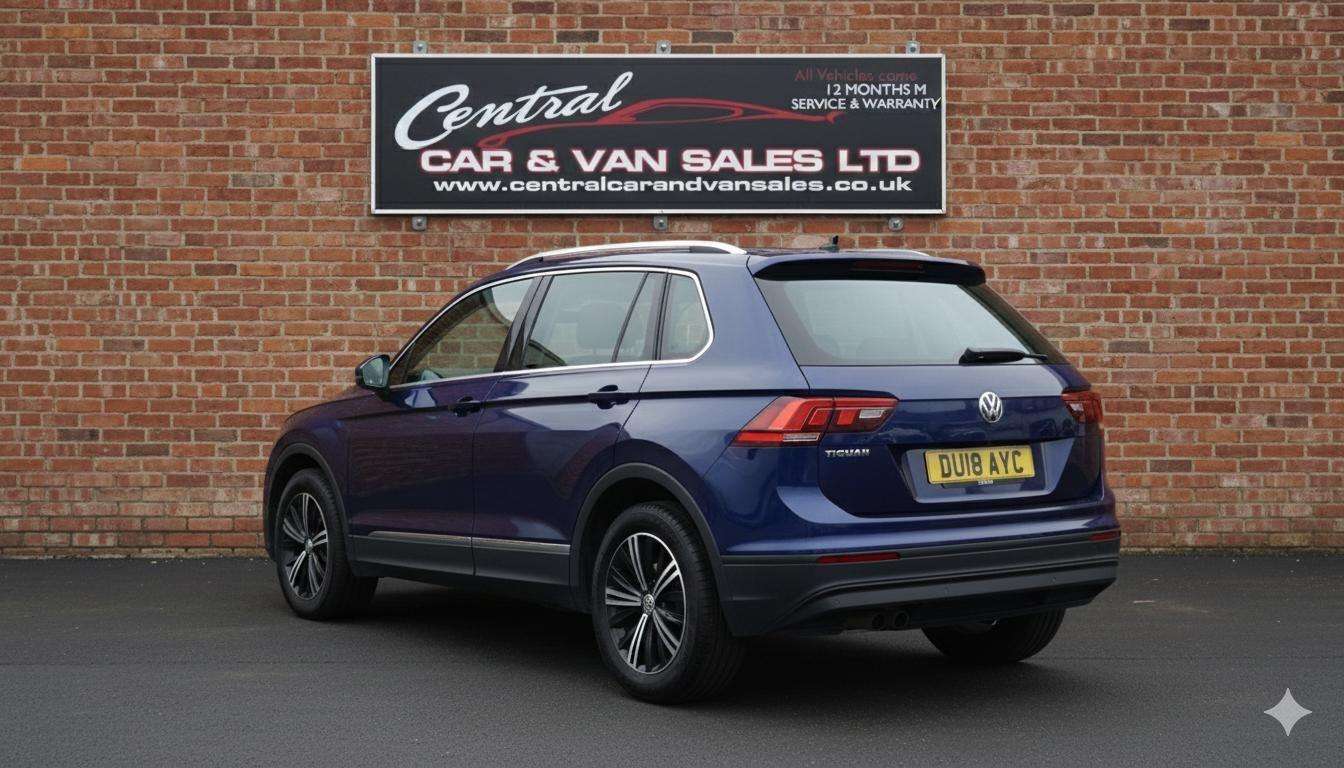A 2018 VOLKSWAGEN TIGUAN 1.4 TSI SE Navigation SUV 5dr Petrol DSG Euro 6 (s/s) (150 ps) 6 Speed Auto A 2018 VOLKSWAGEN TIGUAN 1.4 TSI SE Navigation SUV 5dr Petrol DSG Euro 6 (s/s) (150 ps) 6 Speed Auto