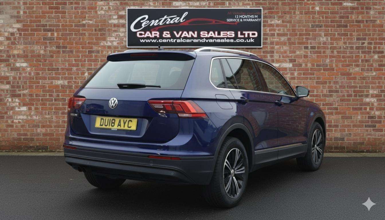 A 2018 VOLKSWAGEN TIGUAN 1.4 TSI SE Navigation SUV 5dr Petrol DSG Euro 6 (s/s) (150 ps) 6 Speed Auto A 2018 VOLKSWAGEN TIGUAN 1.4 TSI SE Navigation SUV 5dr Petrol DSG Euro 6 (s/s) (150 ps) 6 Speed Auto