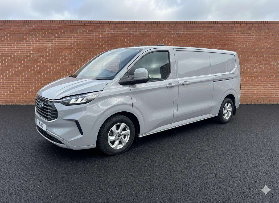 A 2024 FORD TRANSIT CUSTOM 2.0 300 EcoBlue Limited Panel Van 5dr Diesel Auto L2 H1 Euro 6 (s/s) (170 p A 2024 FORD TRANSIT CUSTOM 2.0 300 EcoBlue Limited Panel Van 5dr Diesel Auto L2 H1 Euro 6 (s/s) (170 p