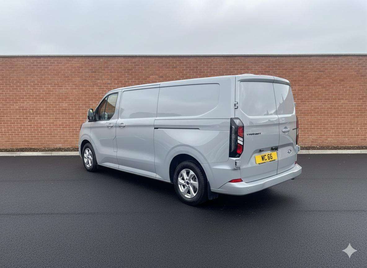 A 2024 FORD TRANSIT CUSTOM 2.0 300 EcoBlue Limited Panel Van 5dr Diesel Auto L2 H1 Euro 6 (s/s) (170 p A 2024 FORD TRANSIT CUSTOM 2.0 300 EcoBlue Limited Panel Van 5dr Diesel Auto L2 H1 Euro 6 (s/s) (170 p