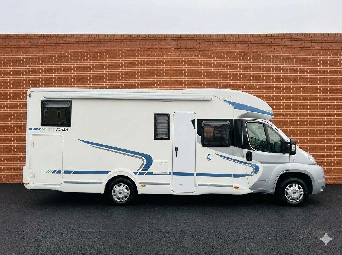 A 2015 CHAUSSON FLASH 717 4 Berth End Bedroom A 2015 CHAUSSON FLASH 717 4 Berth End Bedroom