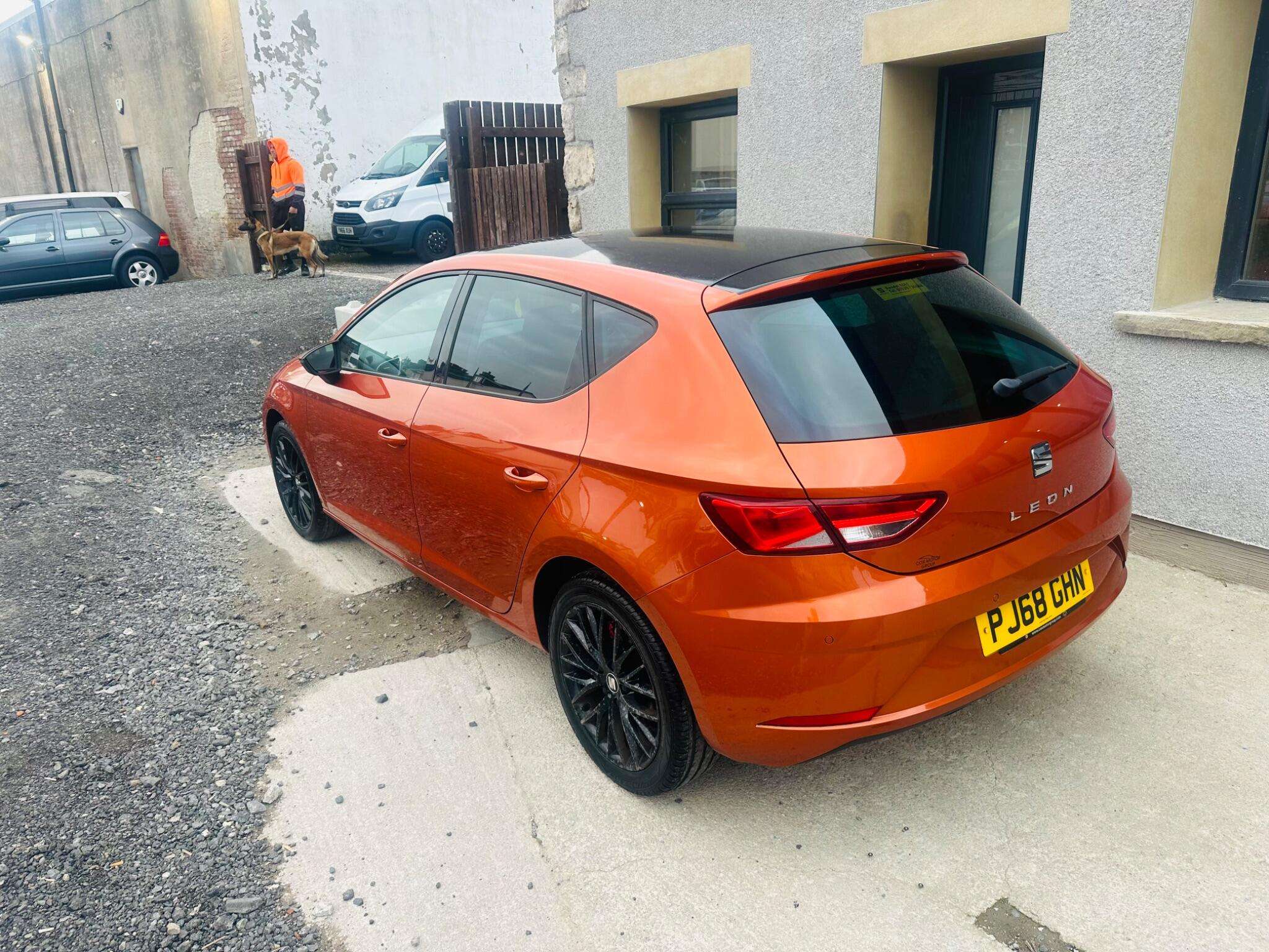 A 2018 SEAT LEON 1.0 TSI SE Dynamic Hatchback 5dr Petrol Manual Euro 6 (s/s) (115 ps) A 2018 SEAT LEON 1.0 TSI SE Dynamic Hatchback 5dr Petrol Manual Euro 6 (s/s) (115 ps)