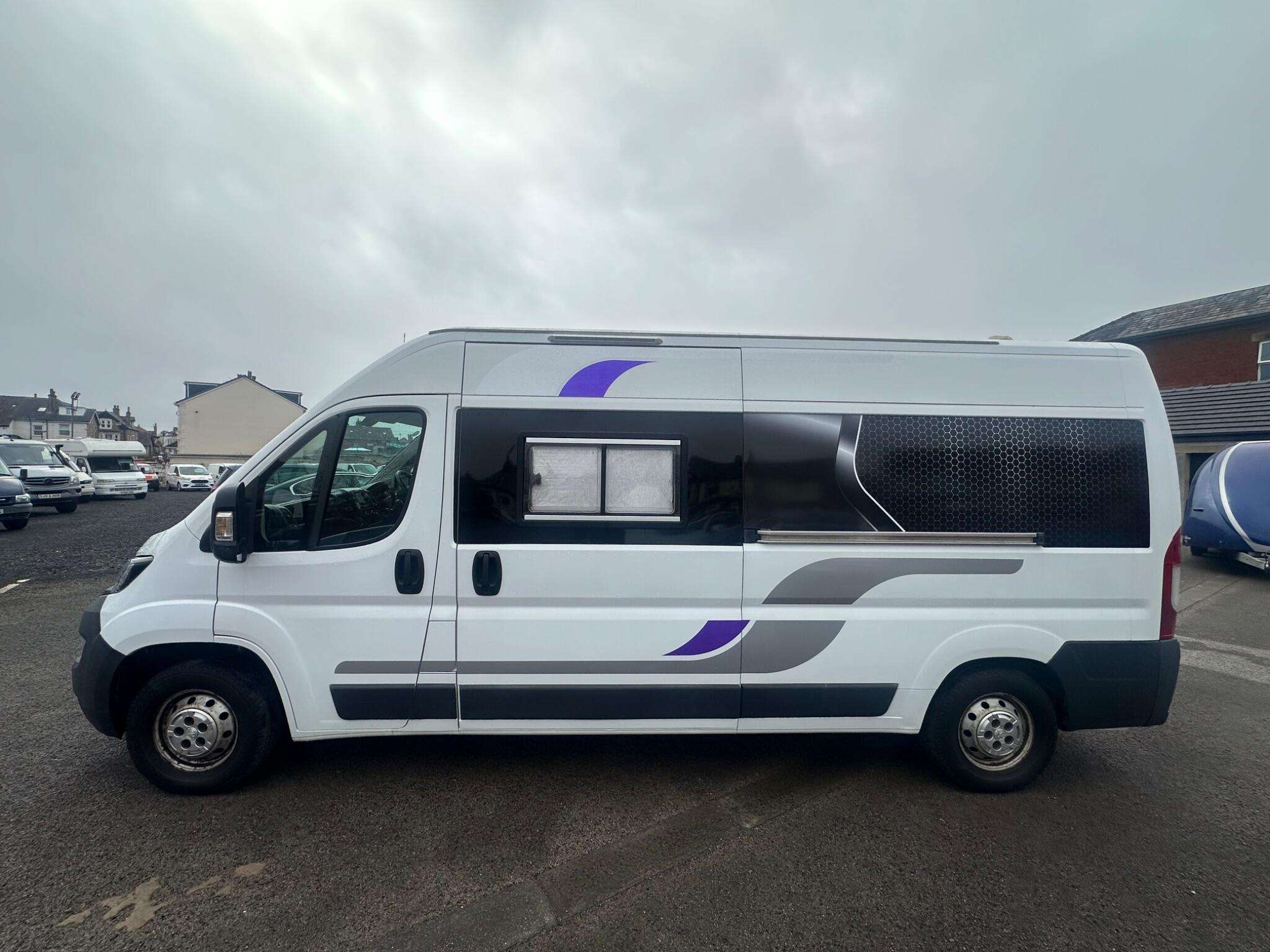 A 2015 AVA LEISURE STATESMAN 2 Berth fixed Bed With Garage Campervan A 2015 AVA LEISURE STATESMAN 2 Berth fixed Bed With Garage Campervan
