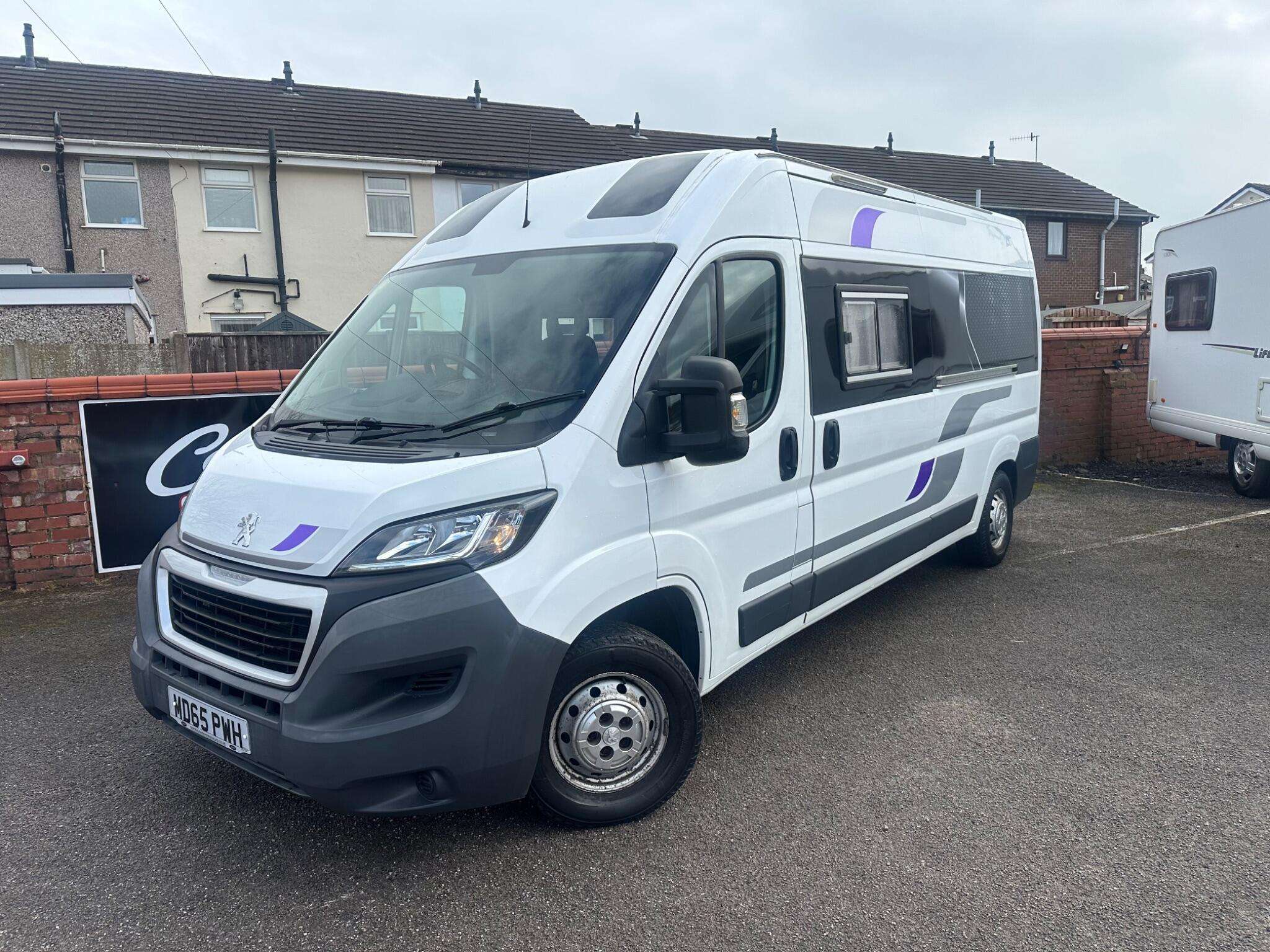 A 2015 AVA LEISURE STATESMAN 2 Berth fixed Bed With Garage Campervan A 2015 AVA LEISURE STATESMAN 2 Berth fixed Bed With Garage Campervan