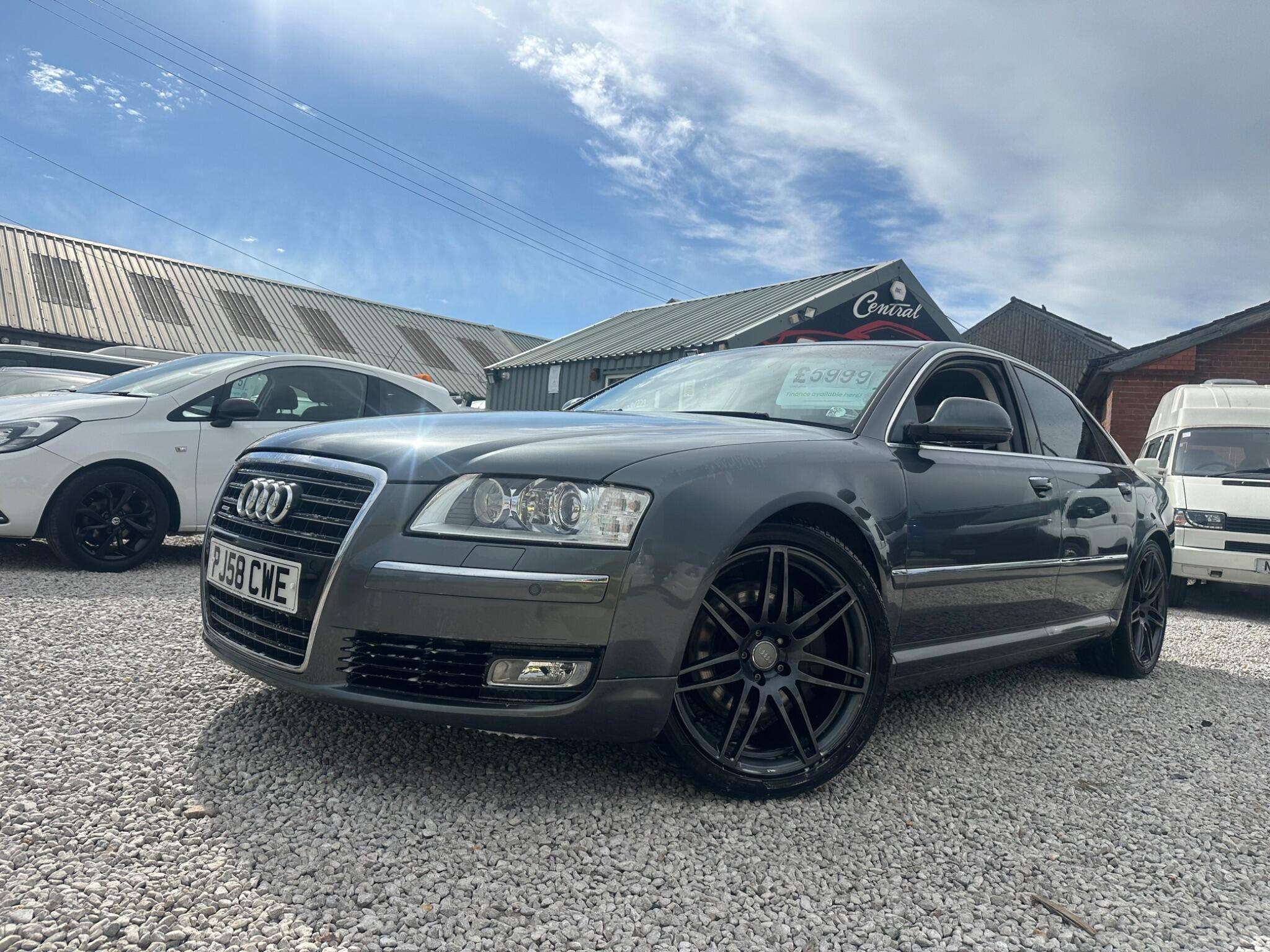 A 2008 AUDI A8 4.2 TDI Sport Saloon 4dr Diesel Automatic quattro (249 g/km, 321 bhp) A 2008 AUDI A8 4.2 TDI Sport Saloon 4dr Diesel Automatic quattro (249 g/km, 321 bhp)