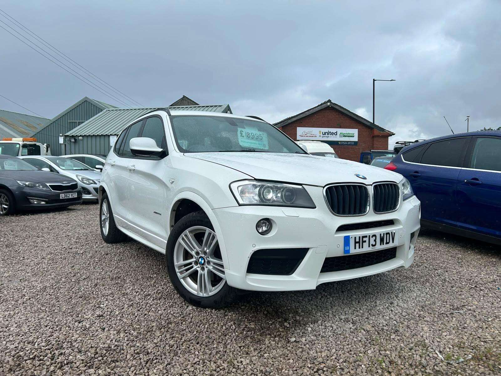 A 2013 BMW X3 2.0 20d M Sport SUV 5dr Diesel Auto xDrive Euro 5 (s/s) (184 ps) A 2013 BMW X3 2.0 20d M Sport SUV 5dr Diesel Auto xDrive Euro 5 (s/s) (184 ps)