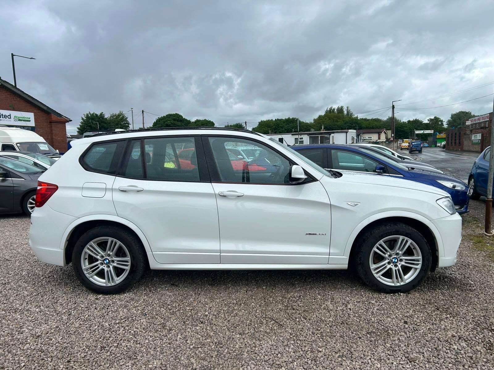 A 2013 BMW X3 2.0 20d M Sport SUV 5dr Diesel Auto xDrive Euro 5 (s/s) (184 ps) A 2013 BMW X3 2.0 20d M Sport SUV 5dr Diesel Auto xDrive Euro 5 (s/s) (184 ps)