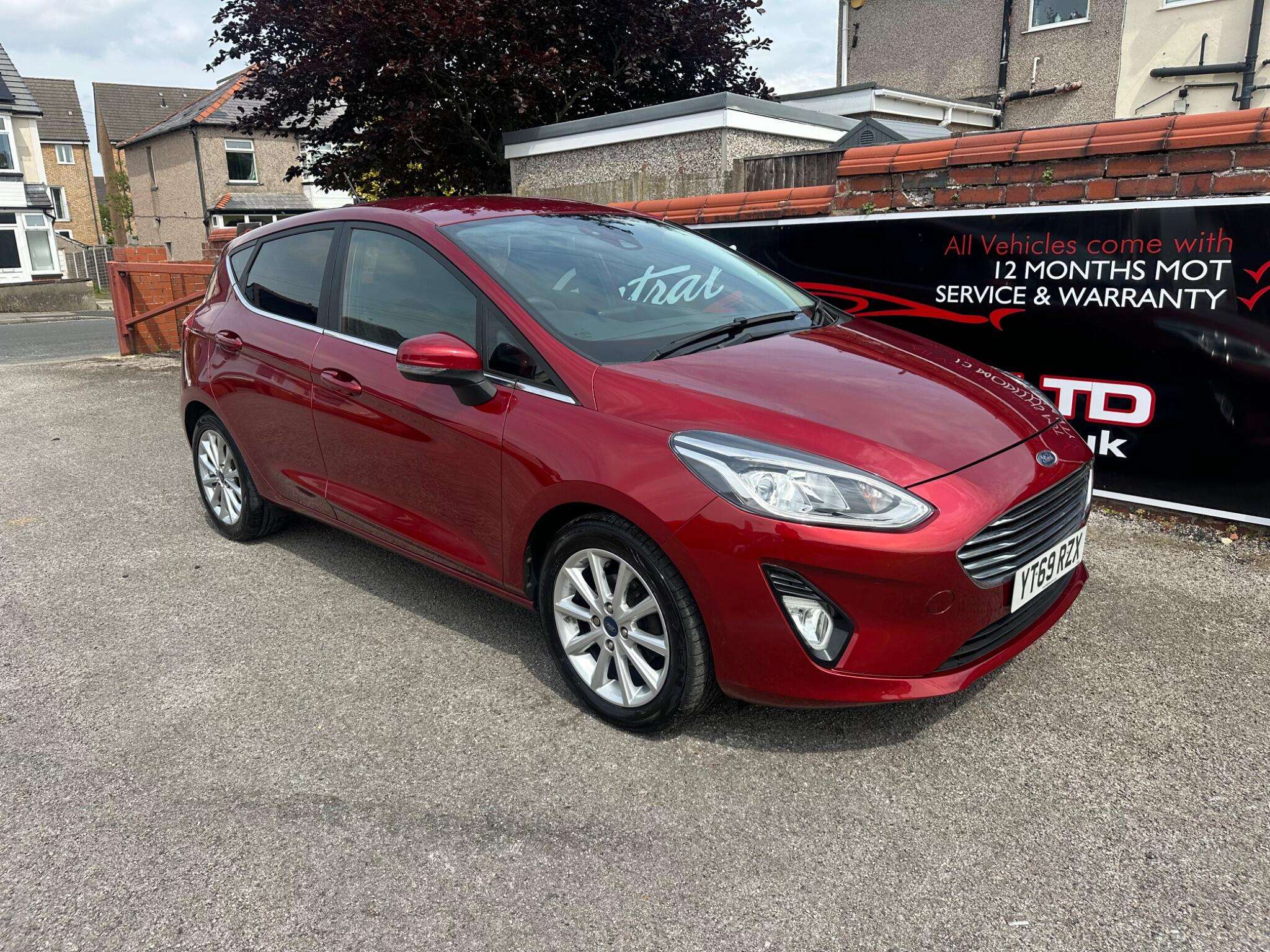 A 2019 FORD FIESTA 1.0T EcoBoost GPF Titanium Hatchback 5dr Petrol Manual Euro 6 (s/s) (100 ps A 2019 FORD FIESTA 1.0T EcoBoost GPF Titanium Hatchback 5dr Petrol Manual Euro 6 (s/s) (100 ps