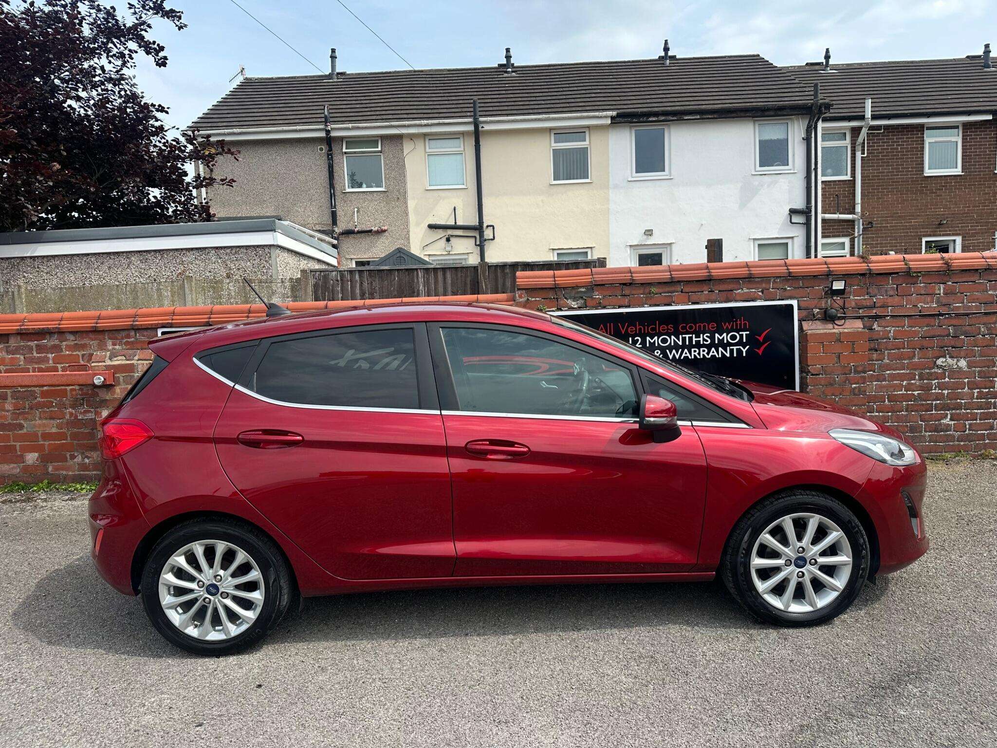 A 2019 FORD FIESTA 1.0T EcoBoost GPF Titanium Hatchback 5dr Petrol Manual Euro 6 (s/s) (100 ps A 2019 FORD FIESTA 1.0T EcoBoost GPF Titanium Hatchback 5dr Petrol Manual Euro 6 (s/s) (100 ps