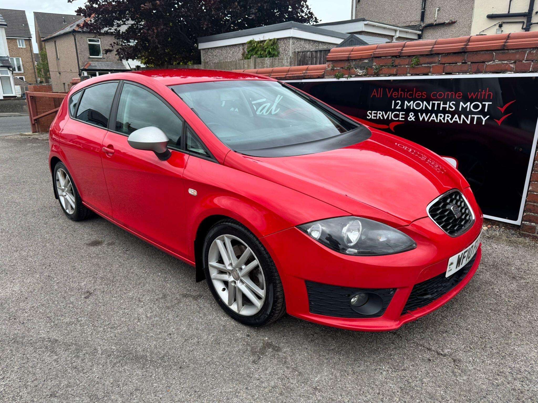 A 2010 SEAT LEON 2.0 TDI CR FR Hatchback 5dr Diesel Manual Euro 5 (170 ps) A 2010 SEAT LEON 2.0 TDI CR FR Hatchback 5dr Diesel Manual Euro 5 (170 ps)