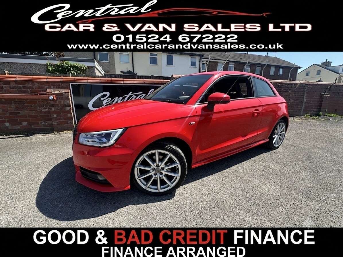 A 2016 AUDI A1 1.4 TFSI S line Hatchback 3dr Petrol S Tronic Euro 6 (s/s) (125 ps) Finance A 2016 AUDI A1 1.4 TFSI S line Hatchback 3dr Petrol S Tronic Euro 6 (s/s) (125 ps) Finance