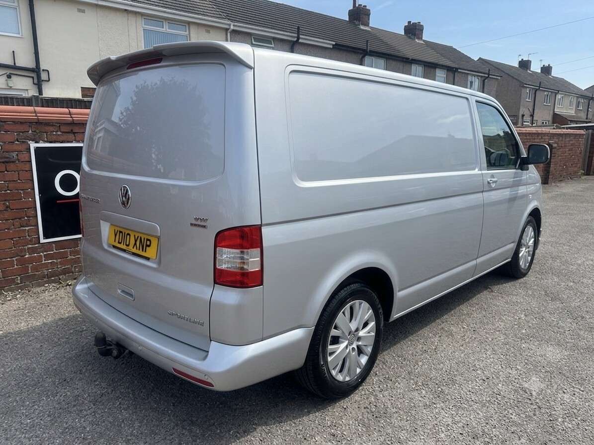 A 2010 VOLKSWAGEN TRANSPORTER SPORTLINE 2.5 TDI PD Sportline T30 Panel Van 4dr Diesel Manual L3 H1 (172 bhp) Long W A 2010 VOLKSWAGEN TRANSPORTER SPORTLINE 2.5 TDI PD Sportline T30 Panel Van 4dr Diesel Manual L3 H1 (172 bhp) Long W