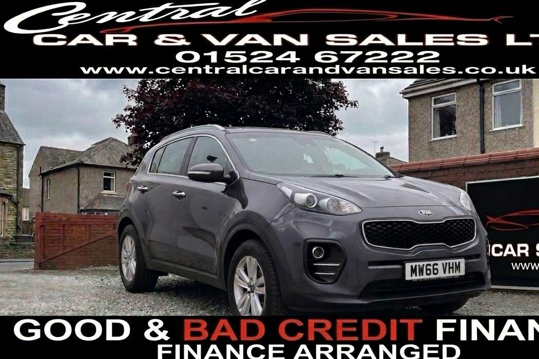 A 2017 KIA SPORTAGE 1.6 GDi 2 SUV 5dr Petrol Manual Euro 6 (s/s) (130 bhp) FINANCE PARTX A 2017 KIA SPORTAGE 1.6 GDi 2 SUV 5dr Petrol Manual Euro 6 (s/s) (130 bhp) FINANCE PARTX