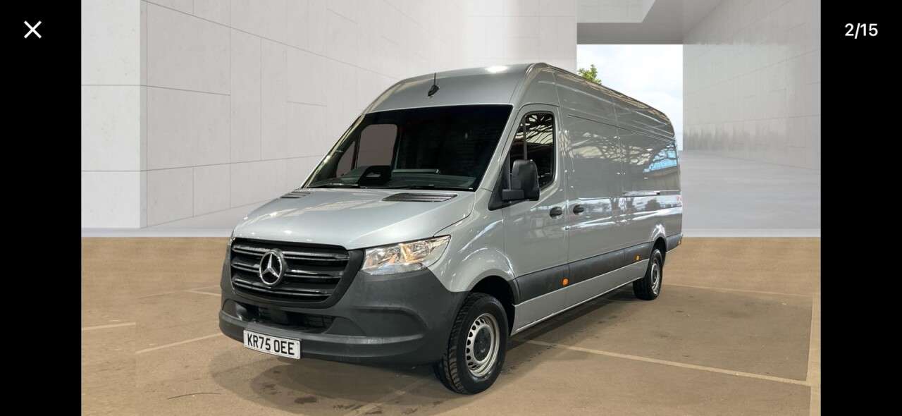 A 2025 MERCEDES-BENZ SPRINTER 2.0 315 CDI PRO Panel Van 5dr Diesel G-Tronic RWD L3 H2 Euro 6 (s/s) (150 p A 2025 MERCEDES-BENZ SPRINTER 2.0 315 CDI PRO Panel Van 5dr Diesel G-Tronic RWD L3 H2 Euro 6 (s/s) (150 p
