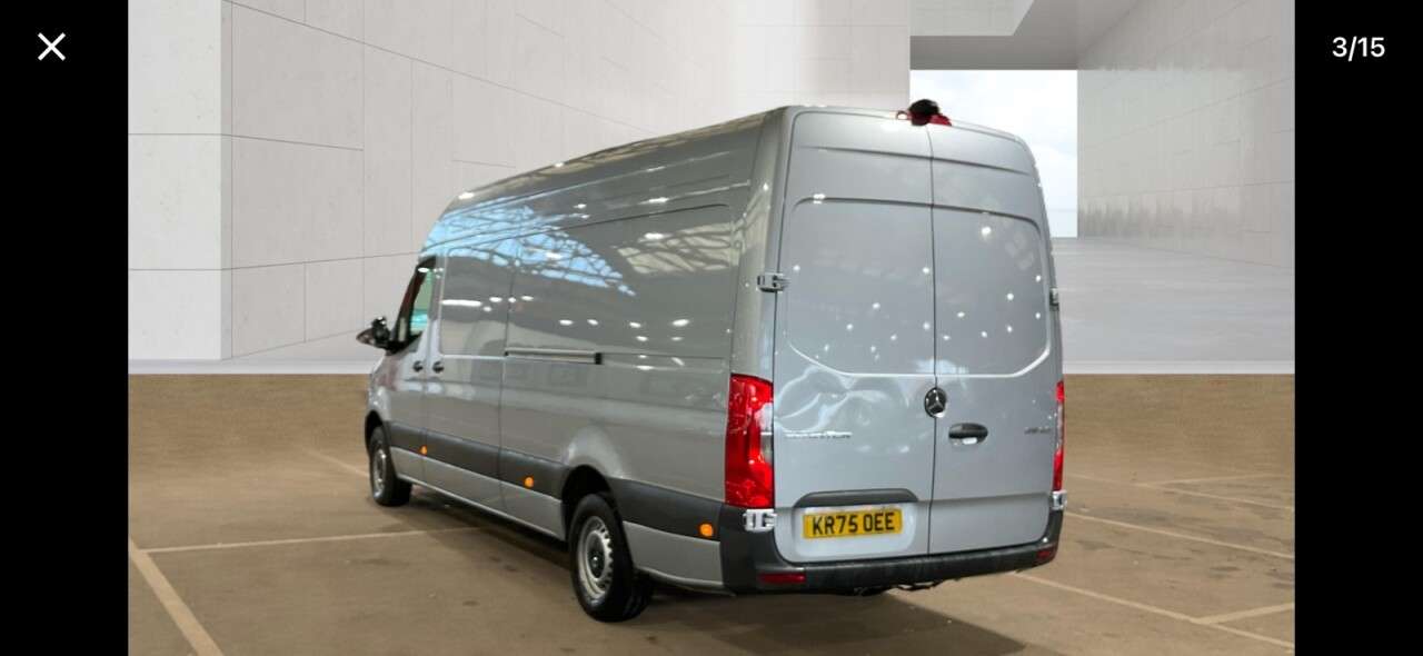 A 2025 MERCEDES-BENZ SPRINTER 2.0 315 CDI PRO Panel Van 5dr Diesel G-Tronic RWD L3 H2 Euro 6 (s/s) (150 p A 2025 MERCEDES-BENZ SPRINTER 2.0 315 CDI PRO Panel Van 5dr Diesel G-Tronic RWD L3 H2 Euro 6 (s/s) (150 p
