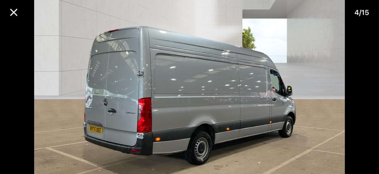 A 2025 MERCEDES-BENZ SPRINTER 2.0 315 CDI PRO Panel Van 5dr Diesel G-Tronic RWD L3 H2 Euro 6 (s/s) (150 p A 2025 MERCEDES-BENZ SPRINTER 2.0 315 CDI PRO Panel Van 5dr Diesel G-Tronic RWD L3 H2 Euro 6 (s/s) (150 p