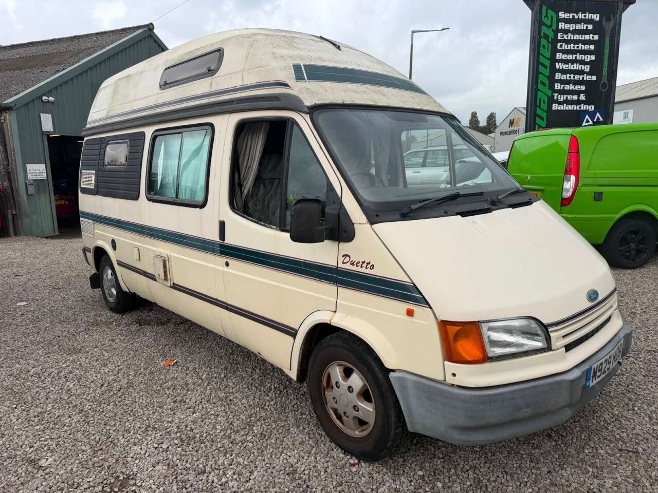 A 1995 FORD TRANSIT 2.5DI AUTOSLEEPER DUETTO 2 BERTH CAMPERVAN PROJECT SPARES REPAIR A 1995 FORD TRANSIT 2.5DI AUTOSLEEPER DUETTO 2 BERTH CAMPERVAN PROJECT SPARES REPAIR