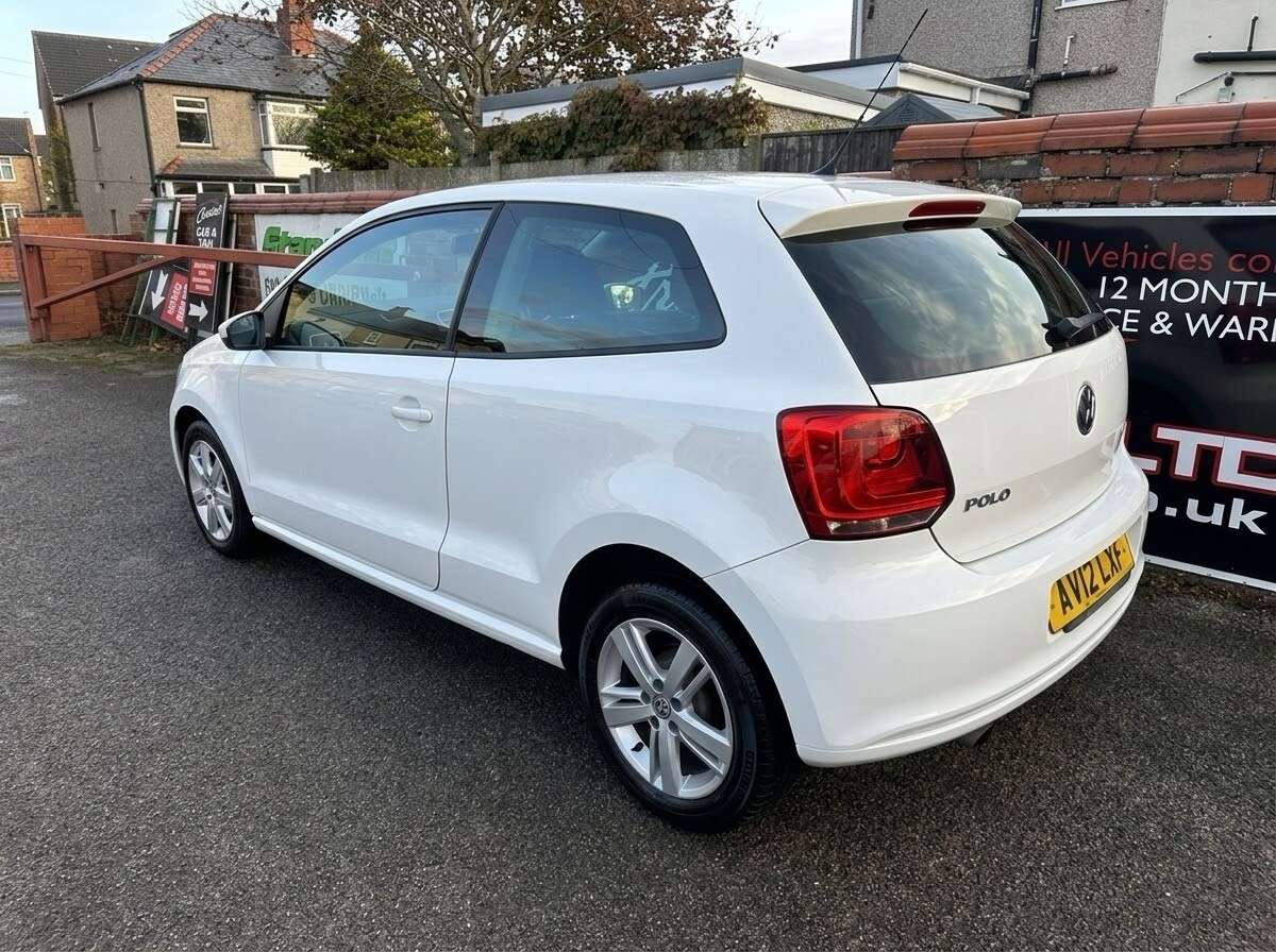 A 2012 VOLKSWAGEN POLO 1.4 Match Hatchback 3dr Petrol Manual Euro 5 (85 ps) A 2012 VOLKSWAGEN POLO 1.4 Match Hatchback 3dr Petrol Manual Euro 5 (85 ps)