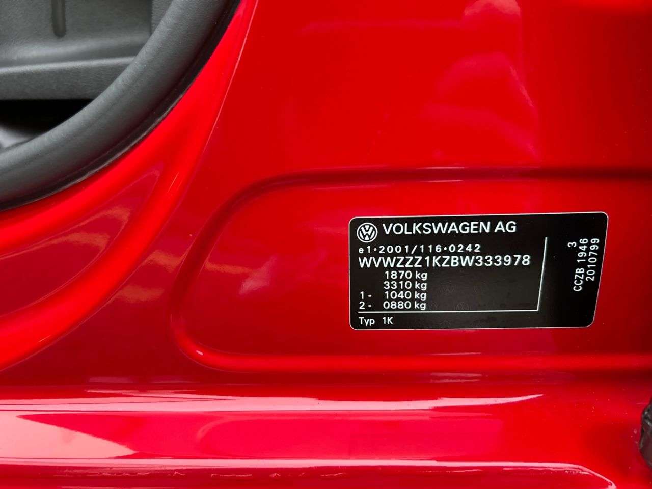 2012 VOLKSWAGEN GOLF 2012 VOLKSWAGEN GOLF