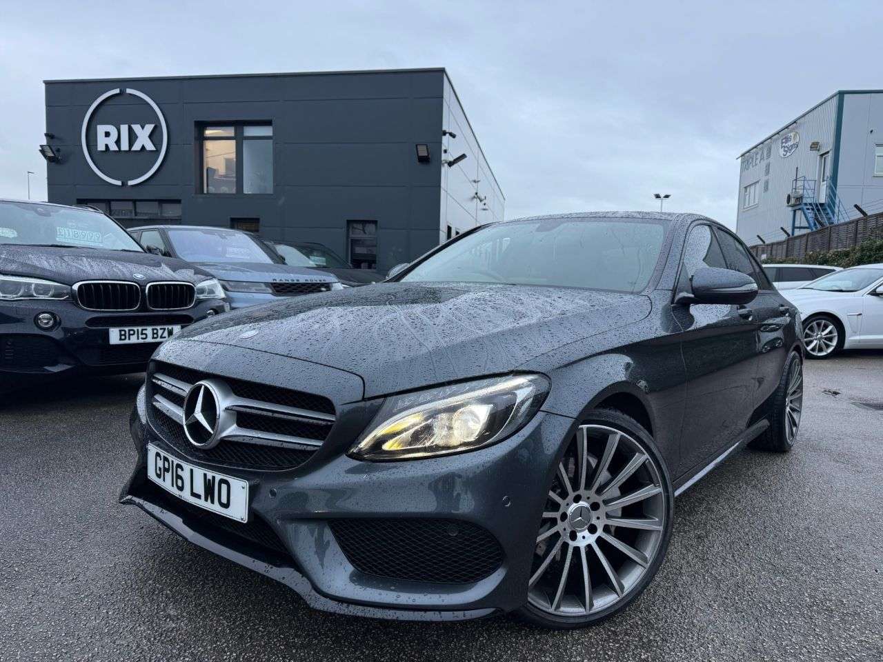 A 2016 MERCEDES-BENZ C-CLASS 2.1 C220d AMG Line Saloon 4dr Diesel 7G-Tronic+ Euro 6-FINISHED IN TENORITE A 2016 MERCEDES-BENZ C-CLASS 2.1 C220d AMG Line Saloon 4dr Diesel 7G-Tronic+ Euro 6-FINISHED IN TENORITE