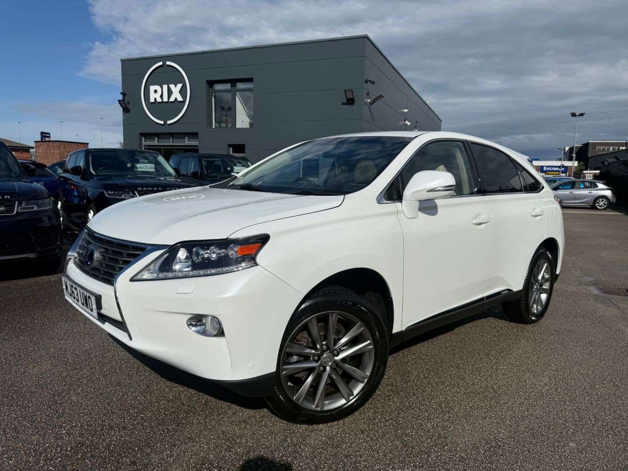 A 2013 LEXUS RX 3.5 450h V6 Premier SUV 5dr Petrol Hybrid CVT 4WD Euro 5 (s/s) (299 ps) 1 F A 2013 LEXUS RX 3.5 450h V6 Premier SUV 5dr Petrol Hybrid CVT 4WD Euro 5 (s/s) (299 ps) 1 F
