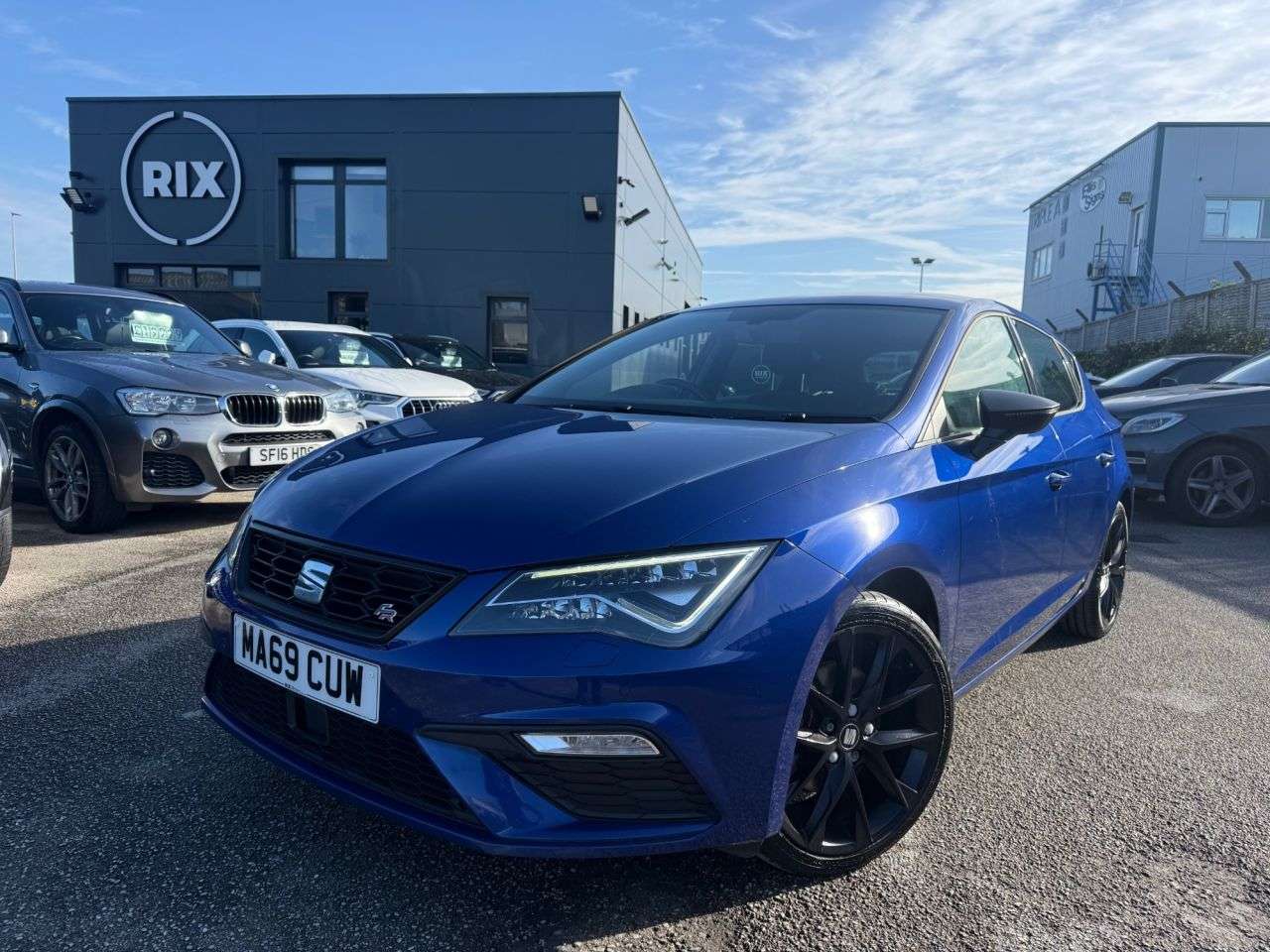 A 2019 SEAT LEON 1.5 TSI EVO FR Black Edition Hatchback 5dr Petrol Manual Euro 6 (s/s) (130 A 2019 SEAT LEON 1.5 TSI EVO FR Black Edition Hatchback 5dr Petrol Manual Euro 6 (s/s) (130