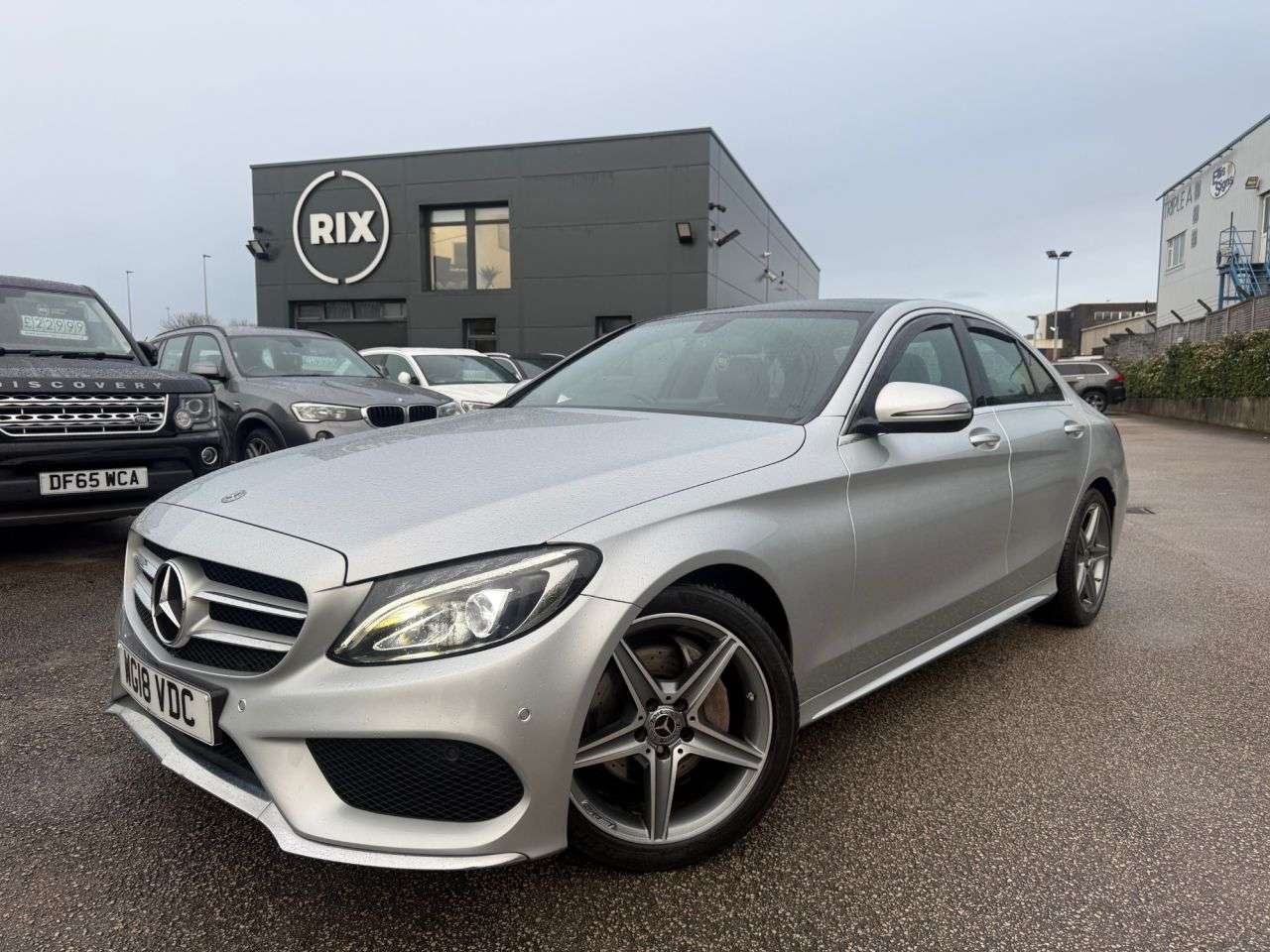 A 2018 MERCEDES-BENZ C-CLASS 2.1 C220d AMG Line (Premium) Saloon 4dr Diesel G-Tronic+ Euro 6-2 FORMER KE A 2018 MERCEDES-BENZ C-CLASS 2.1 C220d AMG Line (Premium) Saloon 4dr Diesel G-Tronic+ Euro 6-2 FORMER KE