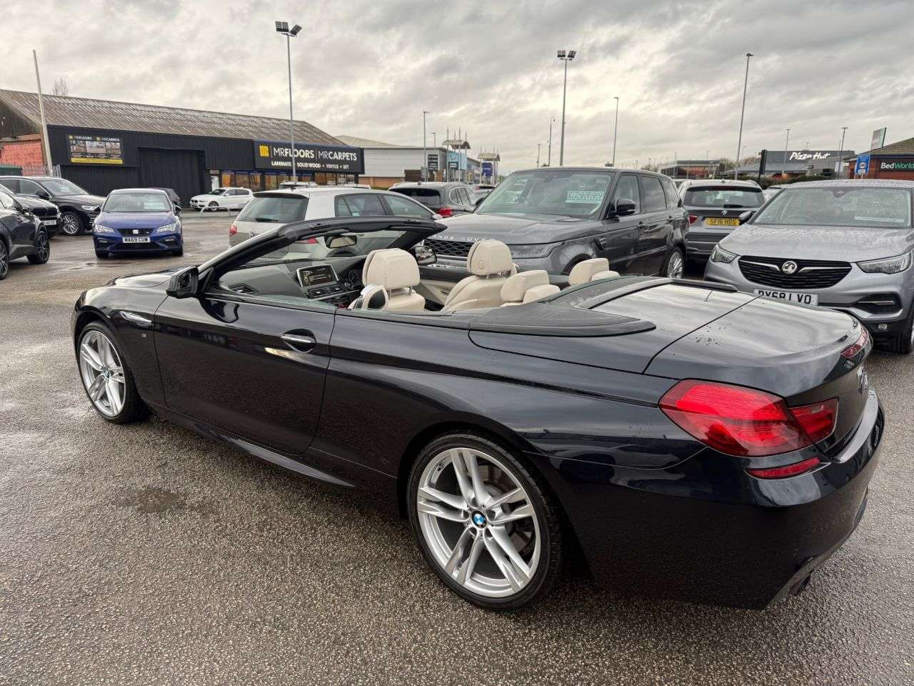 A 2015 BMW 6 SERIES 3.0 640d M Sport Convertible 2dr Diesel Auto-factory extras worth £10,960 F A 2015 BMW 6 SERIES 3.0 640d M Sport Convertible 2dr Diesel Auto-factory extras worth £10,960 F