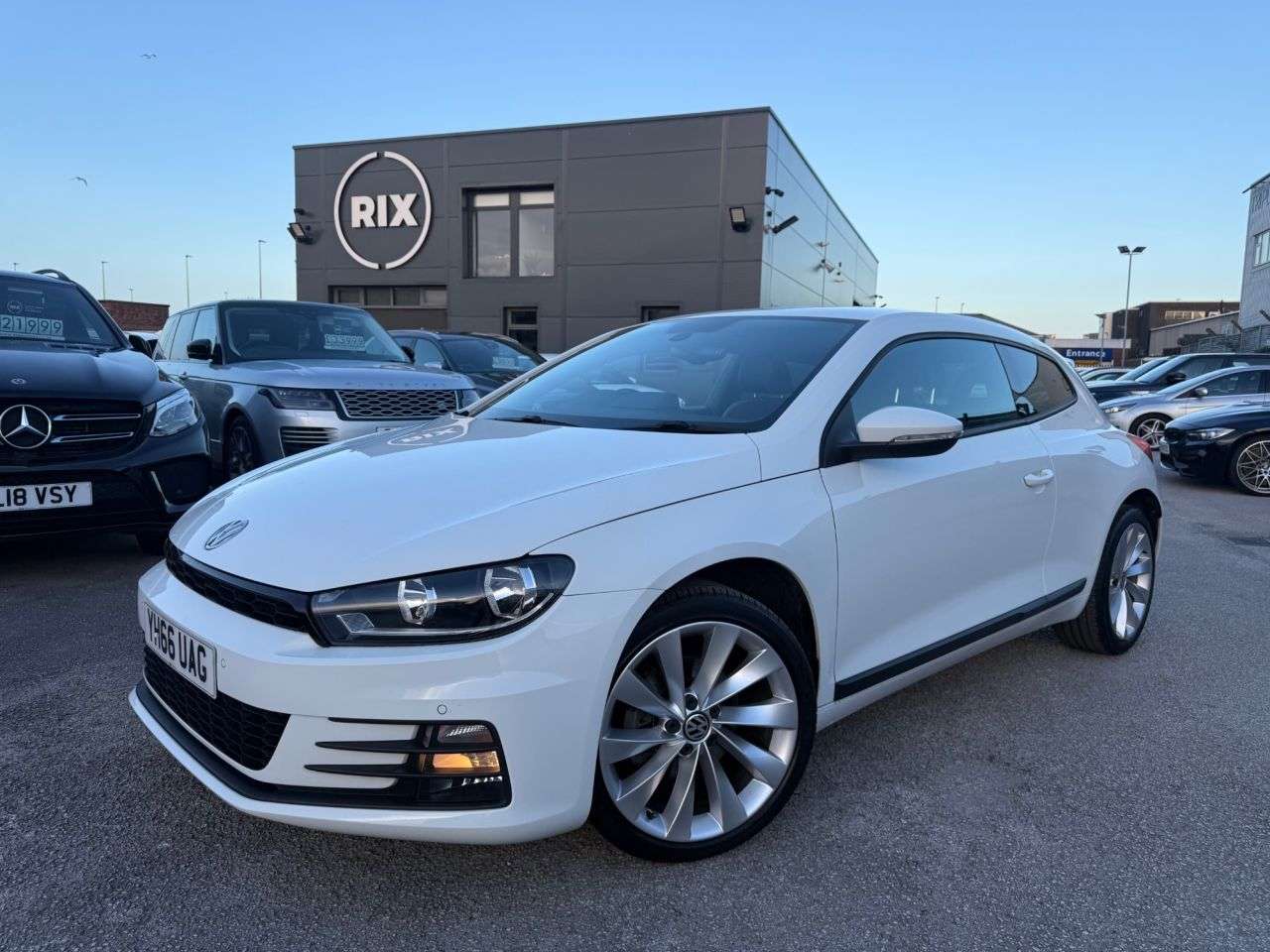 A 2016 VOLKSWAGEN SCIROCCO 1.4 TSI BlueMotion Tech GT Hatchback 3dr Petrol Manual Euro 6 (s/s) (125 ps A 2016 VOLKSWAGEN SCIROCCO 1.4 TSI BlueMotion Tech GT Hatchback 3dr Petrol Manual Euro 6 (s/s) (125 ps