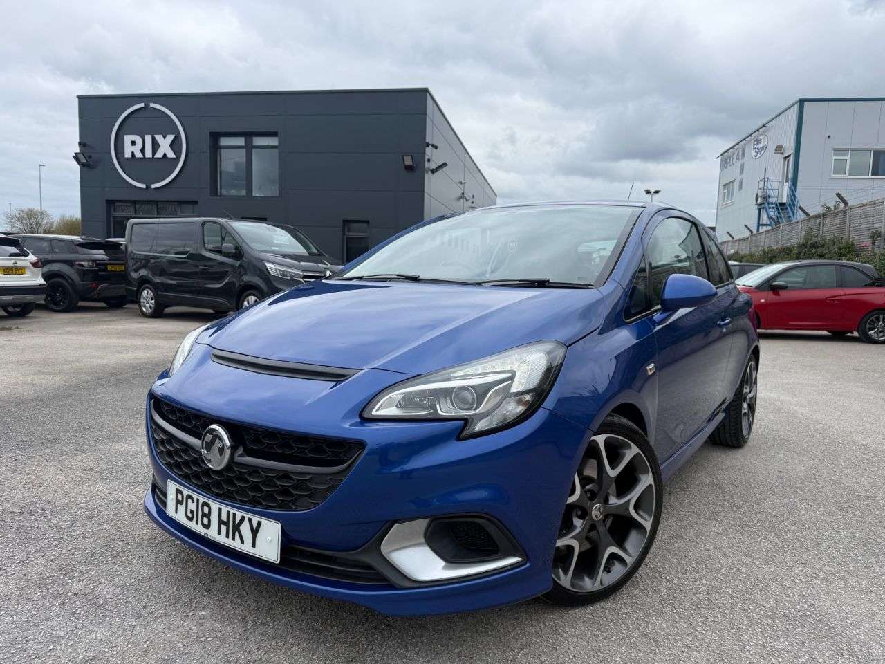 A 2018 VAUXHALL CORSA 1.6i Turbo VXR Hatchback 3dr Petrol Manual Euro 6-FINISHED IN FLASH BLUE WI A 2018 VAUXHALL CORSA 1.6i Turbo VXR Hatchback 3dr Petrol Manual Euro 6-FINISHED IN FLASH BLUE WI
