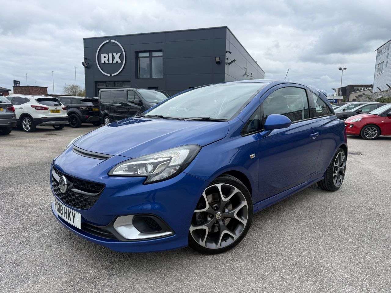 A 2018 VAUXHALL CORSA 1.6i Turbo VXR Hatchback 3dr Petrol Manual Euro 6-FINISHED IN FLASH BLUE WI A 2018 VAUXHALL CORSA 1.6i Turbo VXR Hatchback 3dr Petrol Manual Euro 6-FINISHED IN FLASH BLUE WI