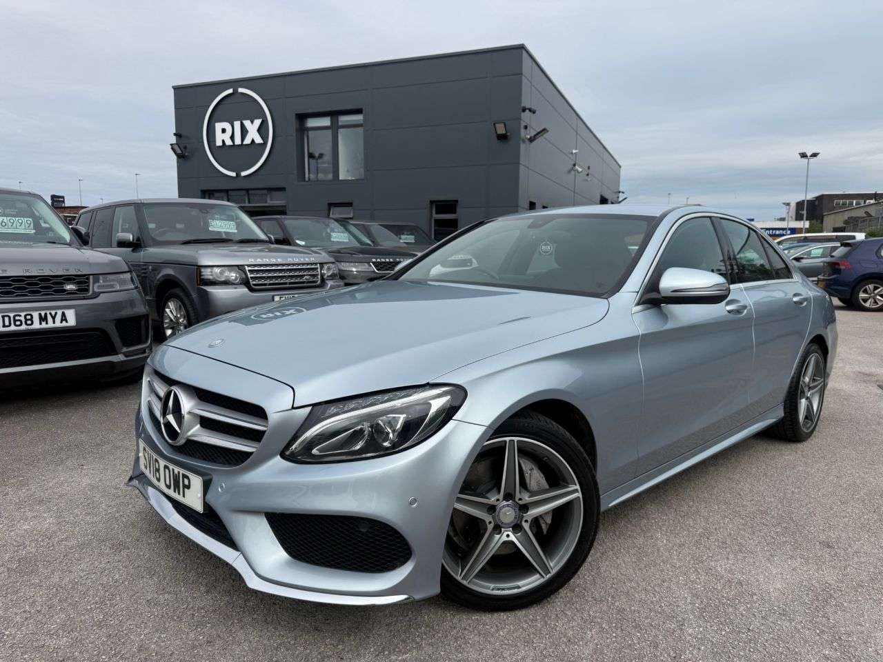 A 2018 MERCEDES-BENZ C CLASS 2.1 C220d AMG Line Saloon 4dr Diesel G-Tronic+ Euro 6-FINISHED IN DIAMOND S A 2018 MERCEDES-BENZ C CLASS 2.1 C220d AMG Line Saloon 4dr Diesel G-Tronic+ Euro 6-FINISHED IN DIAMOND S