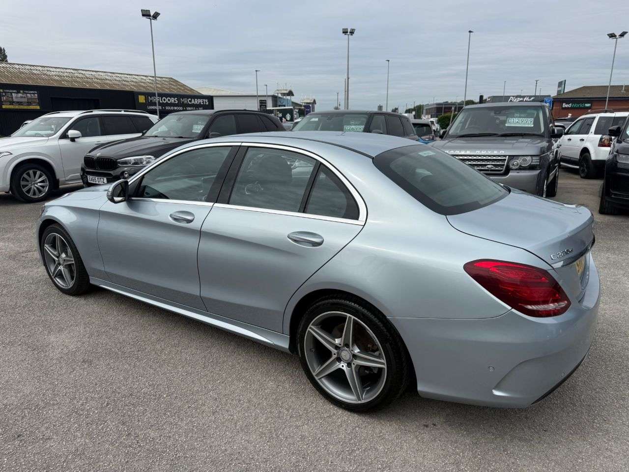 A 2018 MERCEDES-BENZ C CLASS 2.1 C220d AMG Line Saloon 4dr Diesel G-Tronic+ Euro 6-FINISHED IN DIAMOND S A 2018 MERCEDES-BENZ C CLASS 2.1 C220d AMG Line Saloon 4dr Diesel G-Tronic+ Euro 6-FINISHED IN DIAMOND S