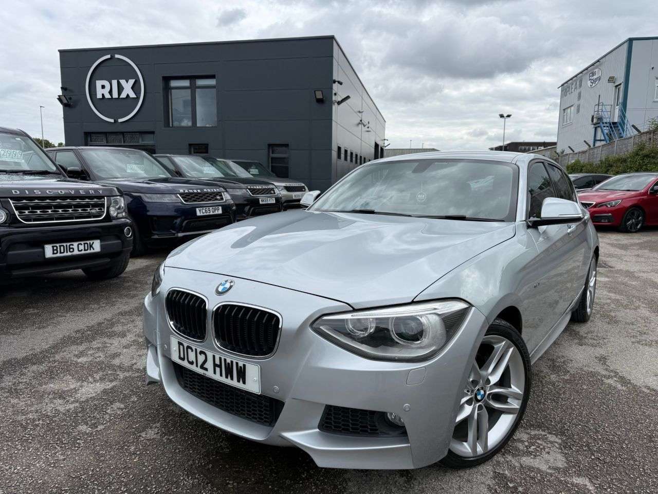A 2012 BMW 1 SERIES 1.6 116i M Sport Hatchback 5dr Petrol Auto Euro 5-FINISHED IN GLACIER SILVE A 2012 BMW 1 SERIES 1.6 116i M Sport Hatchback 5dr Petrol Auto Euro 5-FINISHED IN GLACIER SILVE