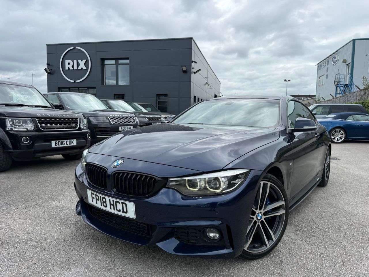 A 2018 BMW 4 SERIES 3.0 430d M Sport Coupe 2dr Diesel Auto Euro 6-FACTORY EXTRAS WORTH £5,375 F A 2018 BMW 4 SERIES 3.0 430d M Sport Coupe 2dr Diesel Auto Euro 6-FACTORY EXTRAS WORTH £5,375 F