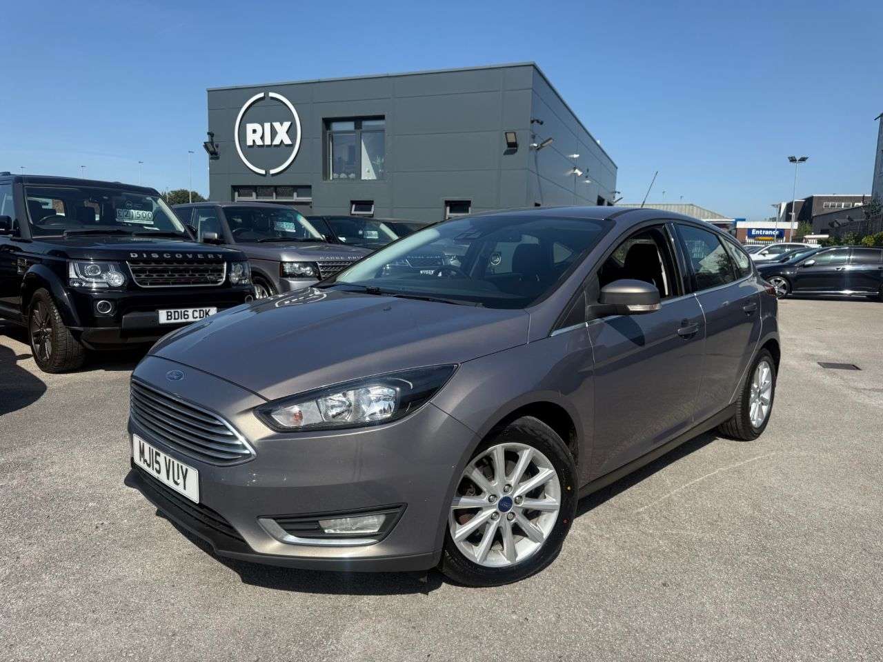 A 2015 FORD FOCUS 1.6 TDCi Titanium Hatchback 5dr Diesel Manual Euro 5 (s/s) (115 ps) A 2015 FORD FOCUS 1.6 TDCi Titanium Hatchback 5dr Diesel Manual Euro 5 (s/s) (115 ps)