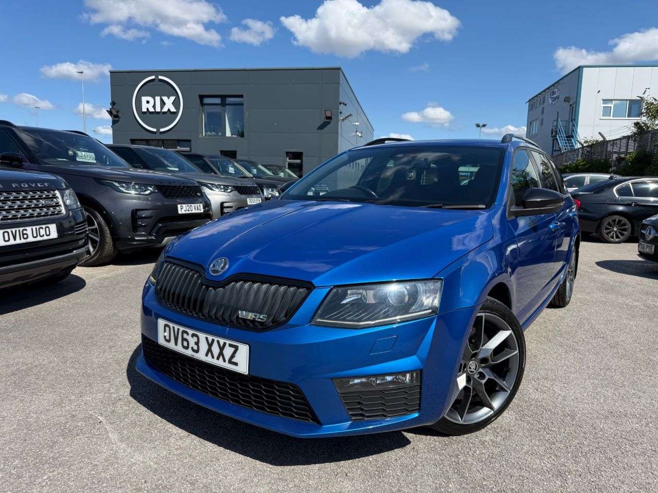 A 2013 SKODA OCTAVIA 2.0 TDI vRS Estate 5dr Diesel Manual Euro 5-FINISHED IN RACE BLUE-BLUETOOTH A 2013 SKODA OCTAVIA 2.0 TDI vRS Estate 5dr Diesel Manual Euro 5-FINISHED IN RACE BLUE-BLUETOOTH