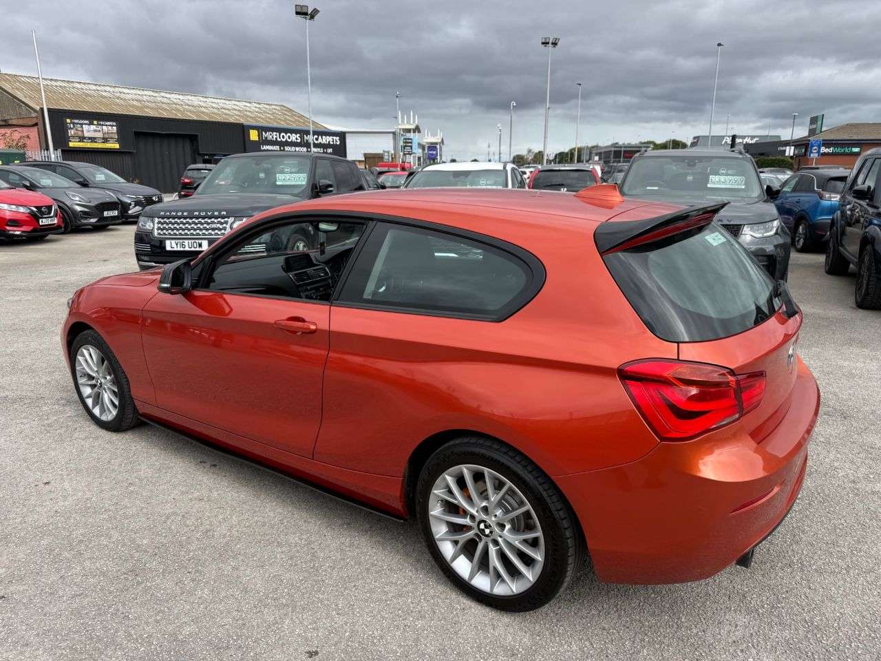 A 2018 BMW 1 SERIES 1.5 116d Sport Hatchback 3dr Diesel Manual Euro 6-FINISHED IN VALENCIA ORAN A 2018 BMW 1 SERIES 1.5 116d Sport Hatchback 3dr Diesel Manual Euro 6-FINISHED IN VALENCIA ORAN
