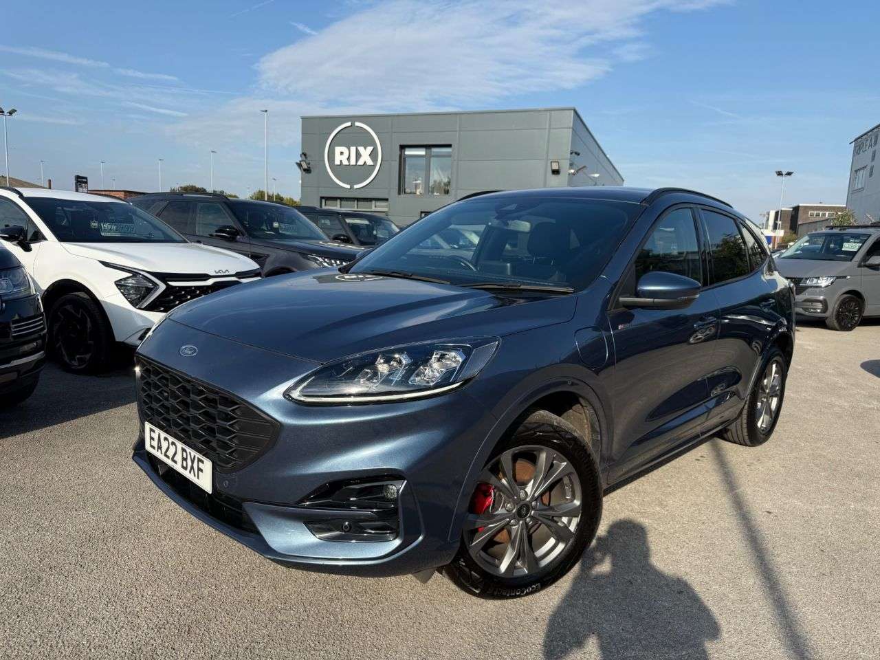 A 2022 FORD KUGA 2.5 EcoBoost Duratec 14.4kWh ST-Line SUV 5dr Petrol Plug-in Hybrid CVT Euro A 2022 FORD KUGA 2.5 EcoBoost Duratec 14.4kWh ST-Line SUV 5dr Petrol Plug-in Hybrid CVT Euro