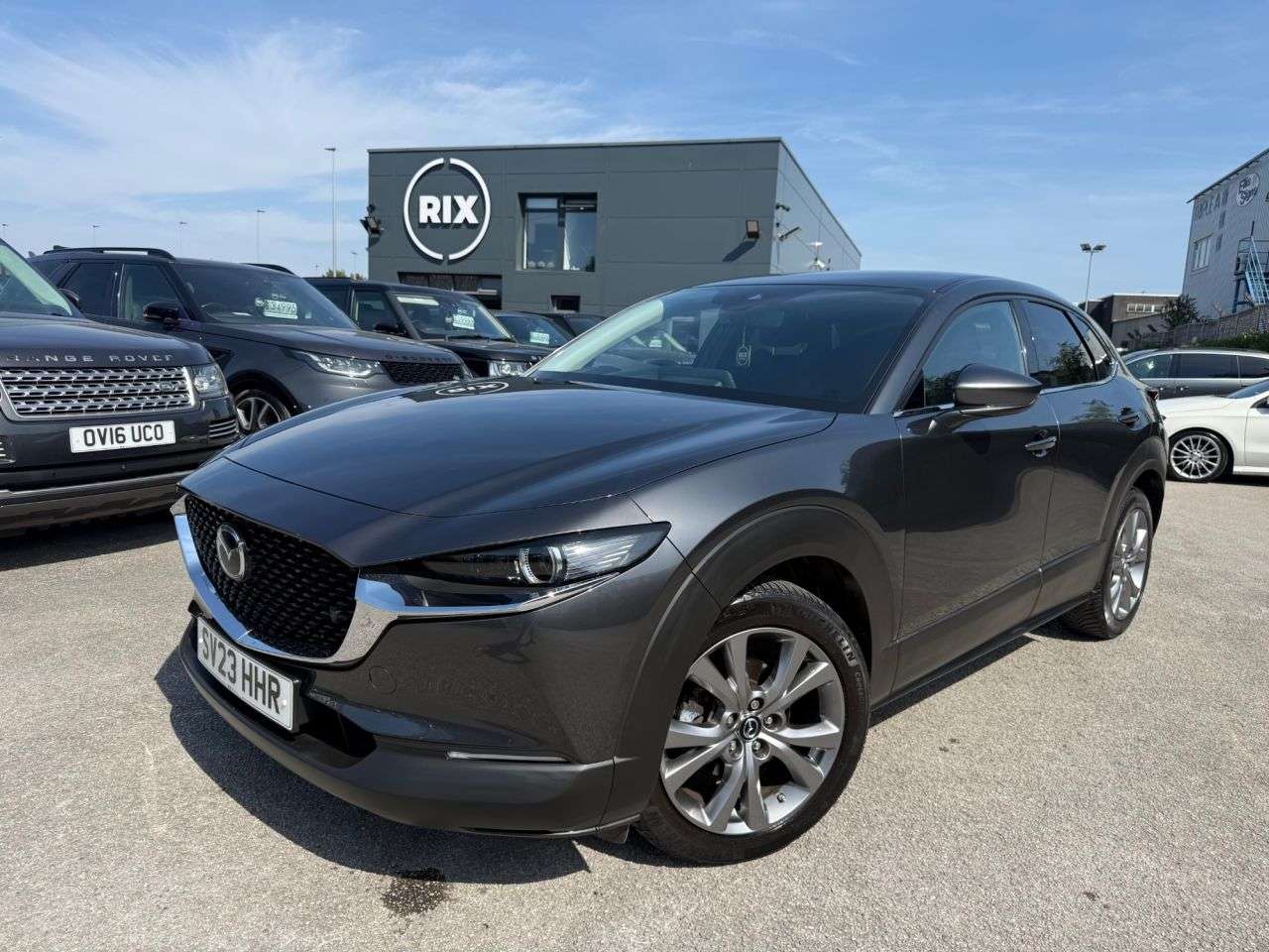 A 2023 MAZDA CX-30 2.0 e-SKYACTIV G MHEV Sport Lux SUV 5dr Petrol Manual Euro 6 -2 OWNER CAR-H A 2023 MAZDA CX-30 2.0 e-SKYACTIV G MHEV Sport Lux SUV 5dr Petrol Manual Euro 6 -2 OWNER CAR-H